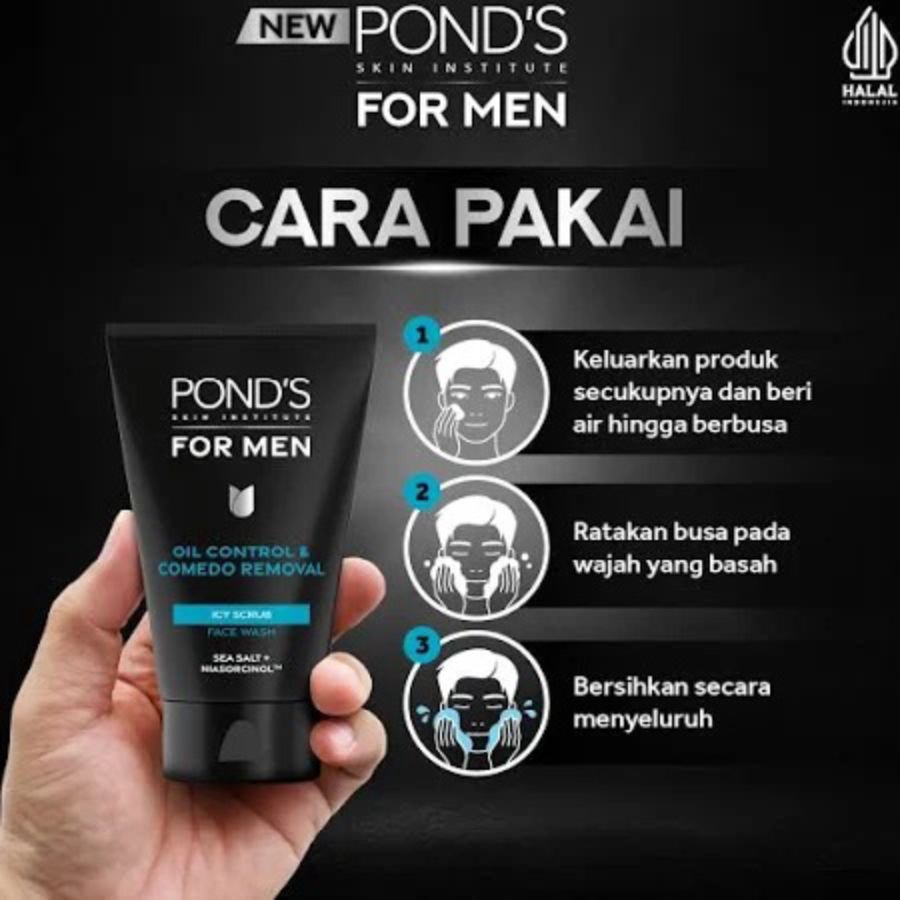 Ponds Men Acne Solution Facial Foam 50gram