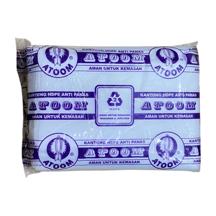 Kantong Plastik Kiloan HDPE Antipanas Ukuran 15 X 30 cm