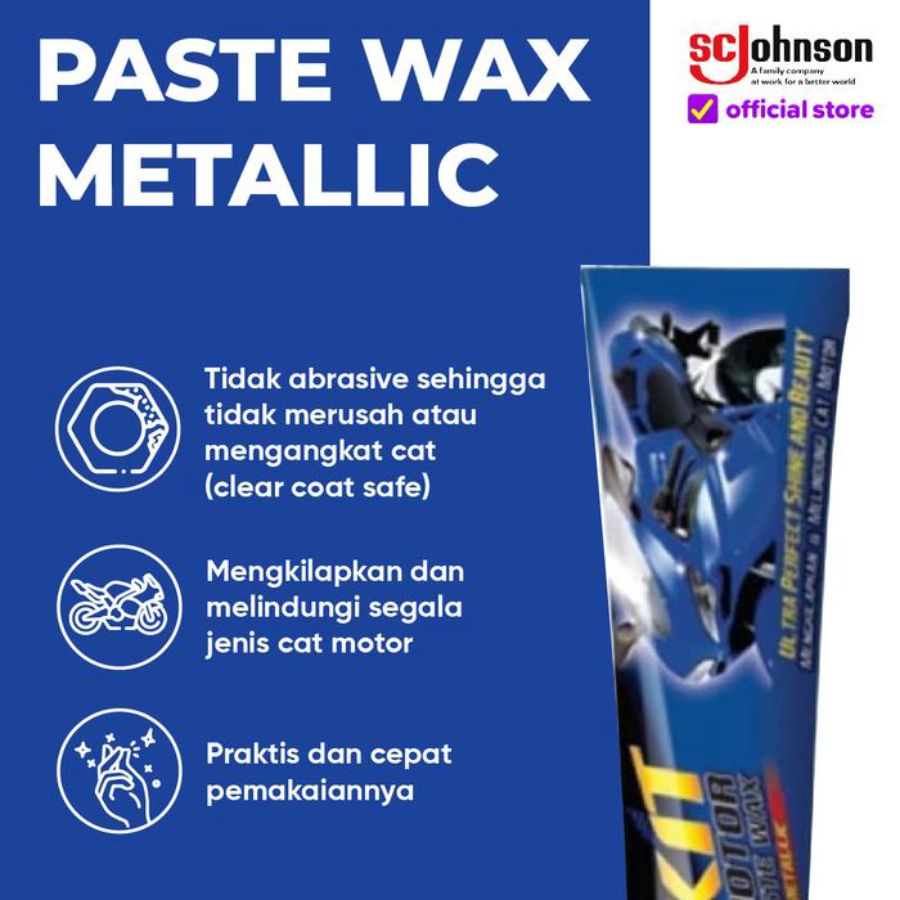 Kit Motor Paste Wax Metallic 60gram