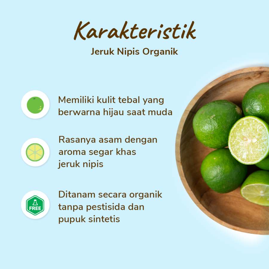 Jeruk Nipis Organik Astro Farm 200gram