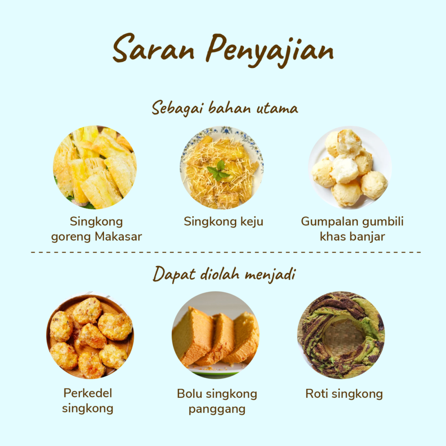 Singkong Organik 500gram