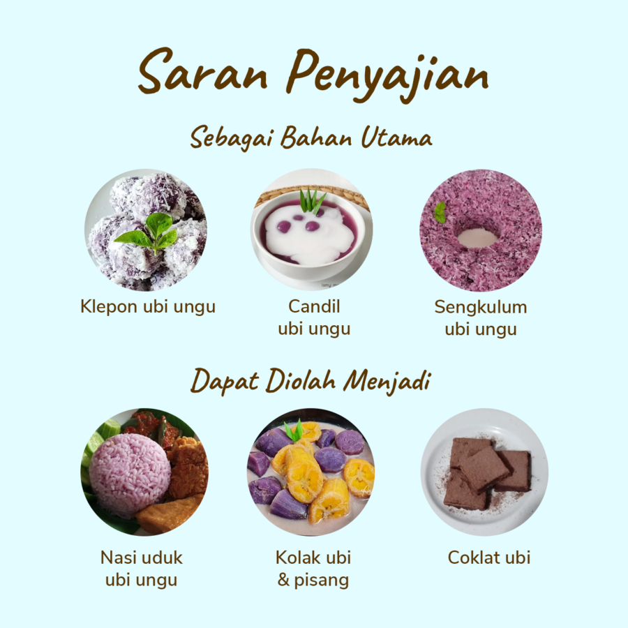 Ubi Ungu Organik 500gram