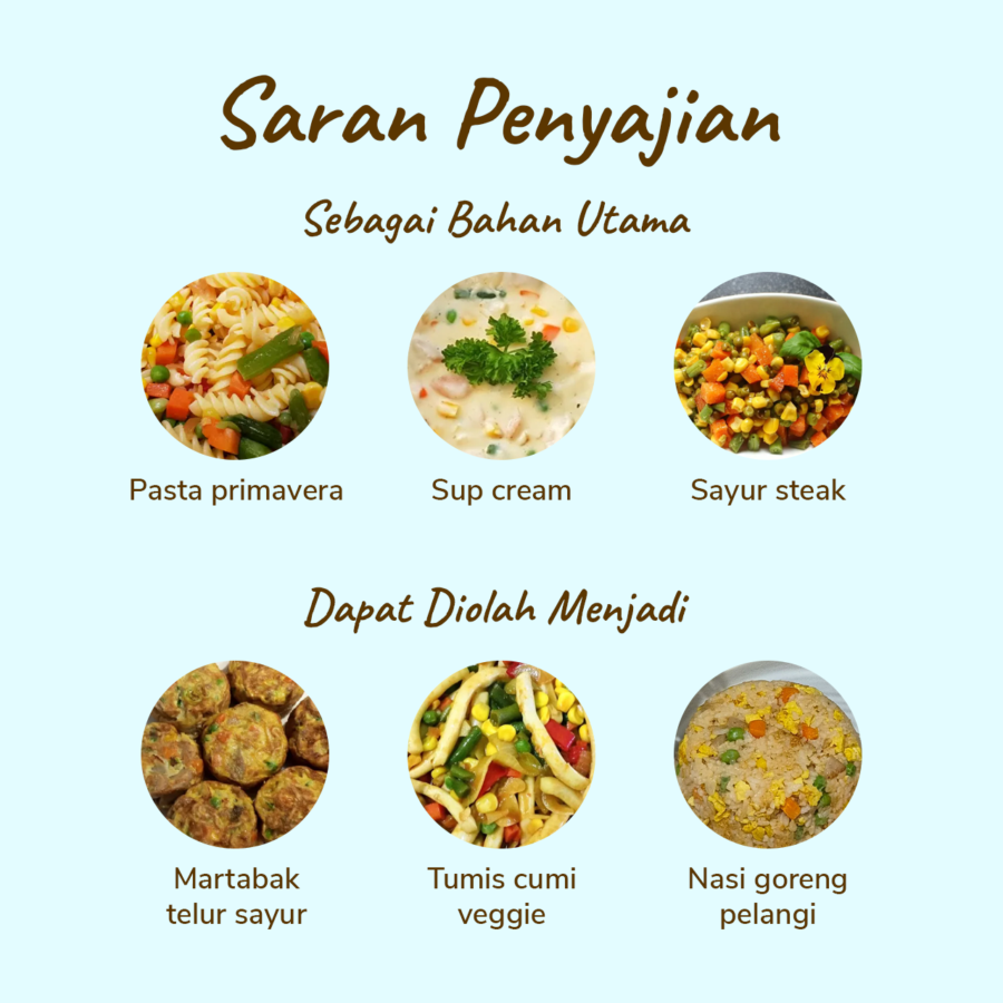 Mixed Vegetable California Style Astro Farm 1kg