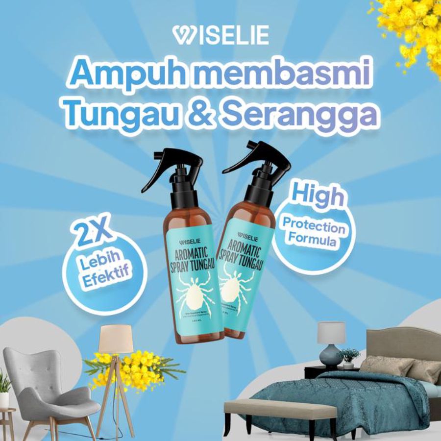 Wiselie Aromatic Spray Pengusir Tungau 250ml