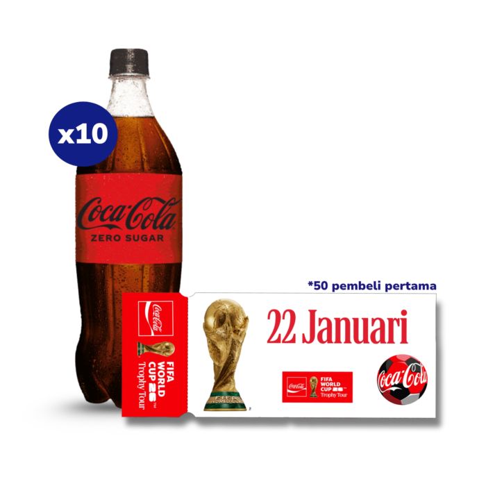 Beli Coca Cola Bisa Ikut Trophy Tour FFWC D
