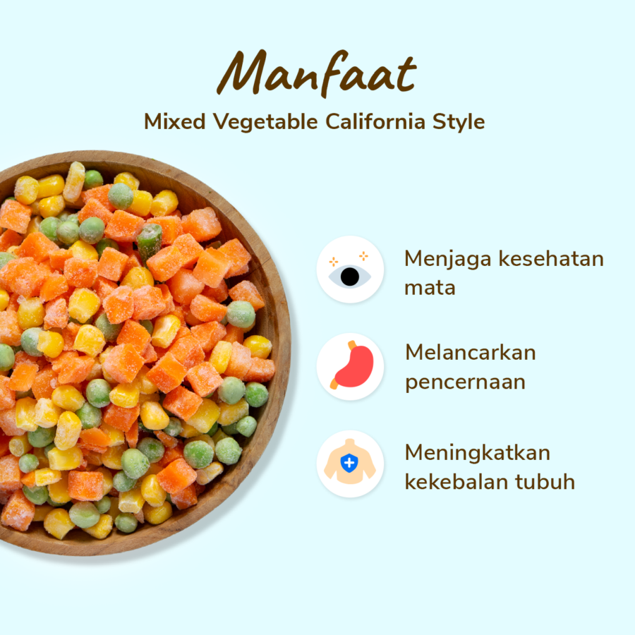 Mixed Vegetables 4ways Astro Farm 1kg