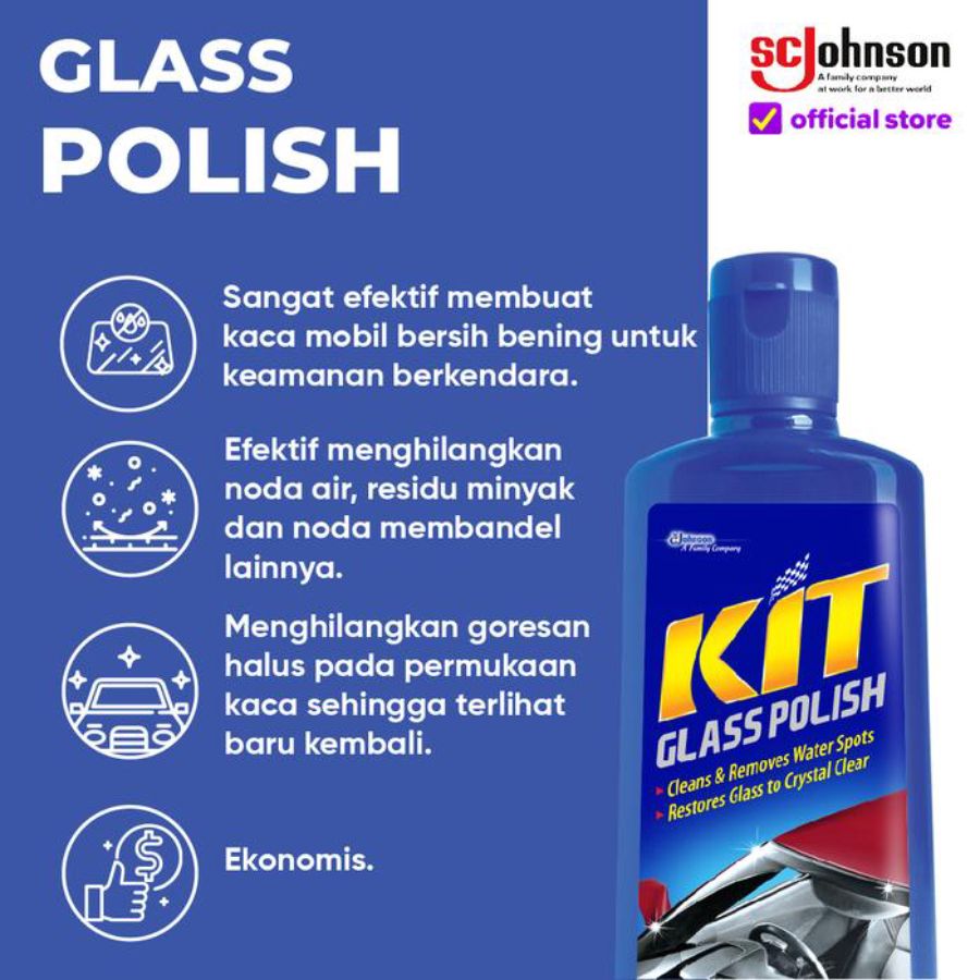 Kit Glass Polish 170ml