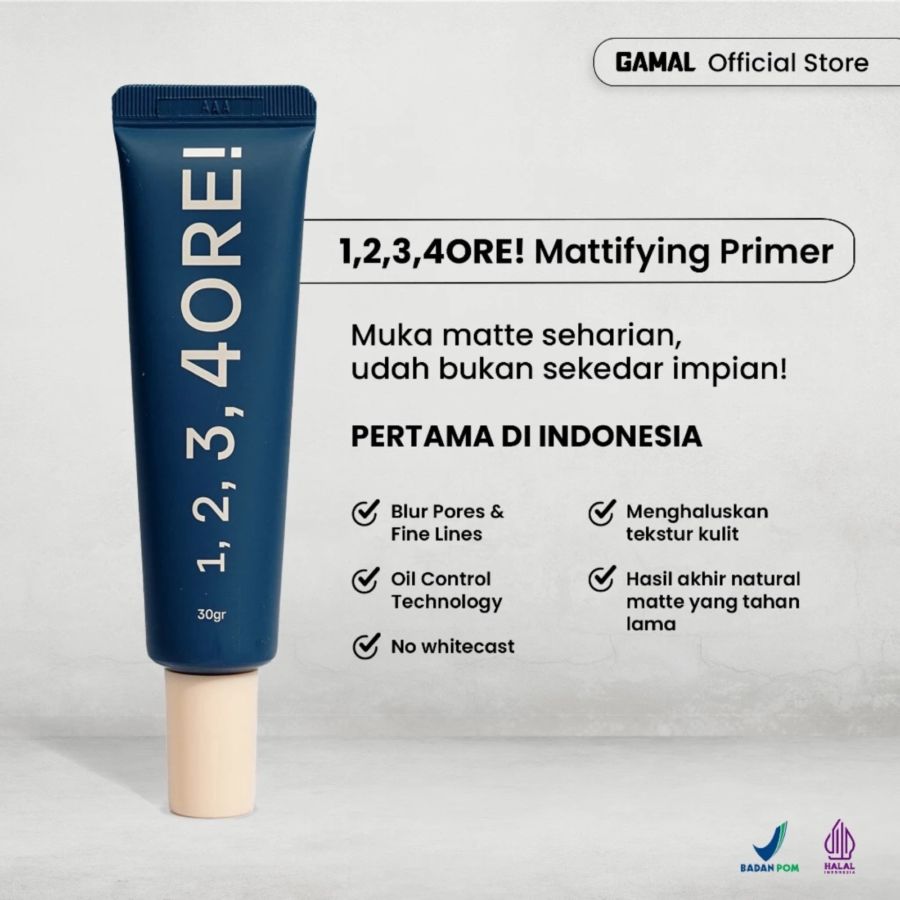 GAMAL 1234ORE Mattifying Pore Primer 30gram