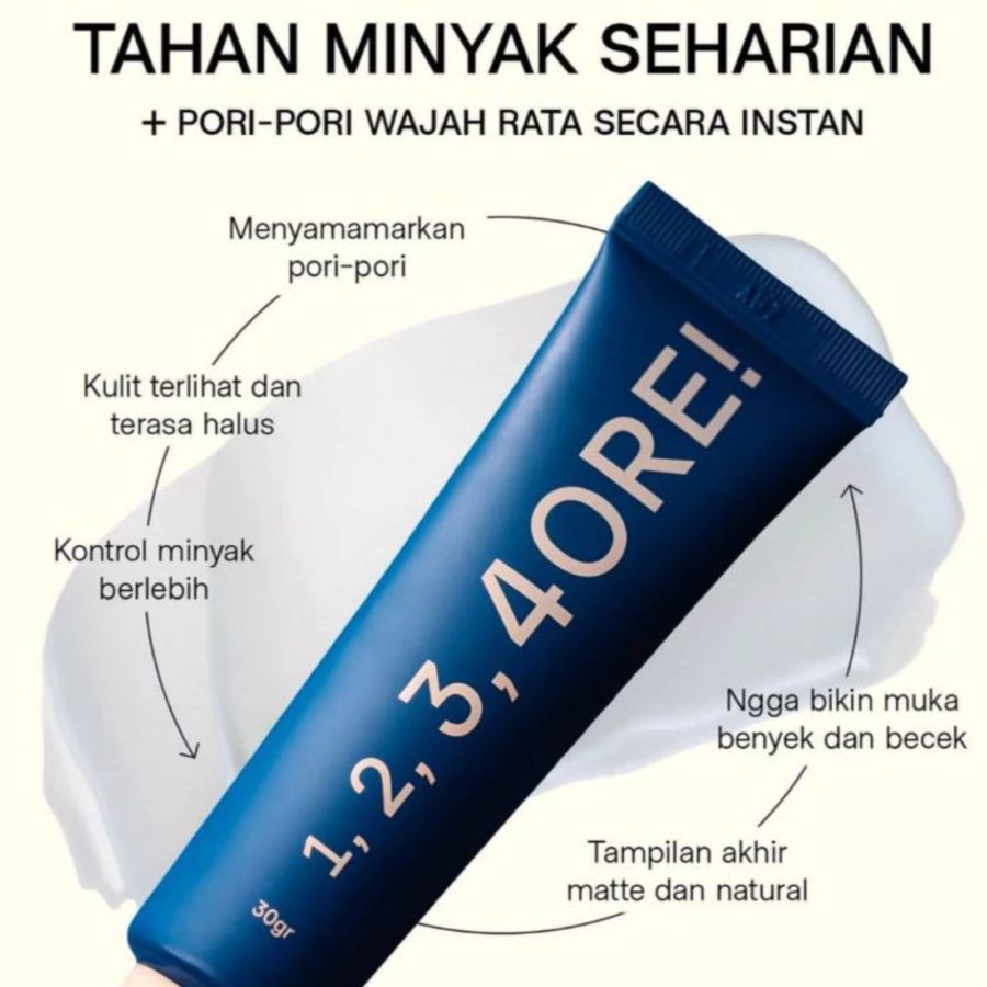 GAMAL 1234ORE Mattifying Pore Primer 30gram