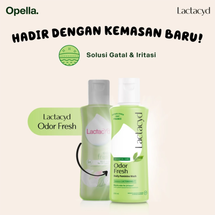 Lactacyd Odor Fresh Daily Feminine Wash 60ml