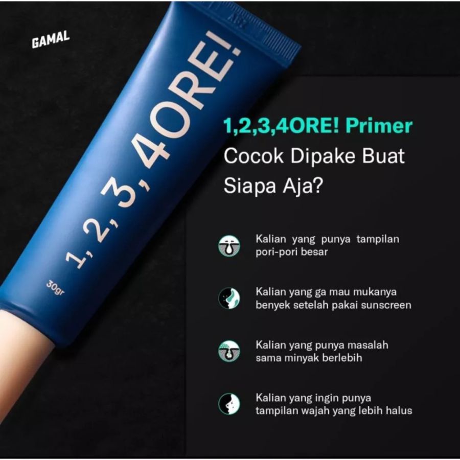 GAMAL 1234ORE Mattifying Pore Primer 30gram