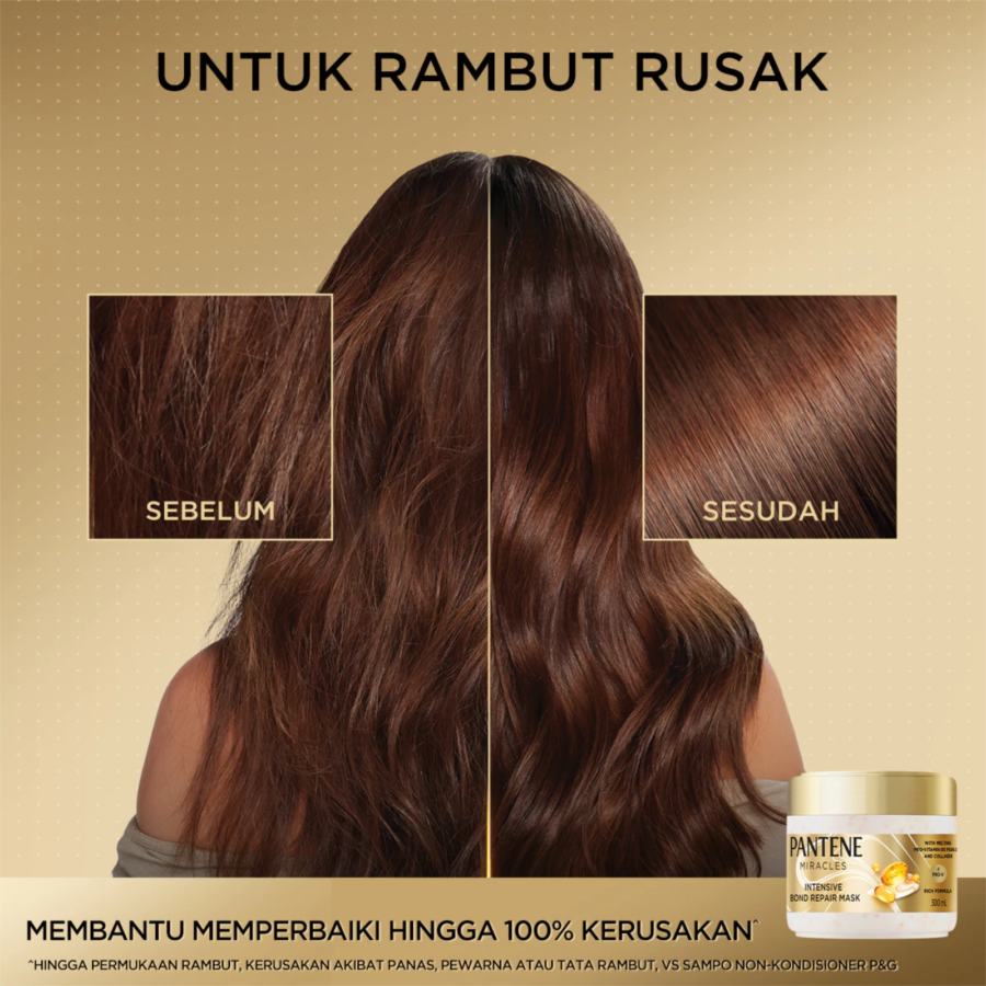 Pantene Miracles Intensive Bond Repair Hair Mask Jar 300ml