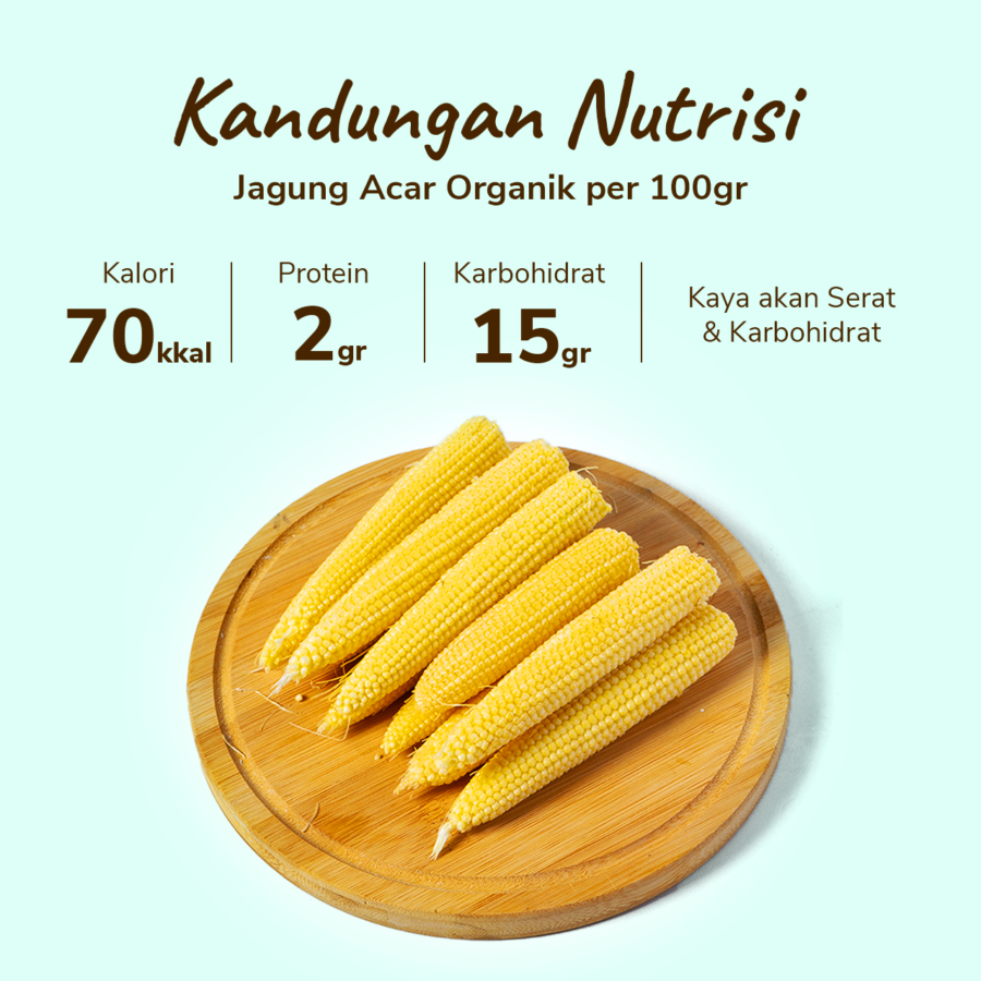 Jagung Acar Organik 250gram