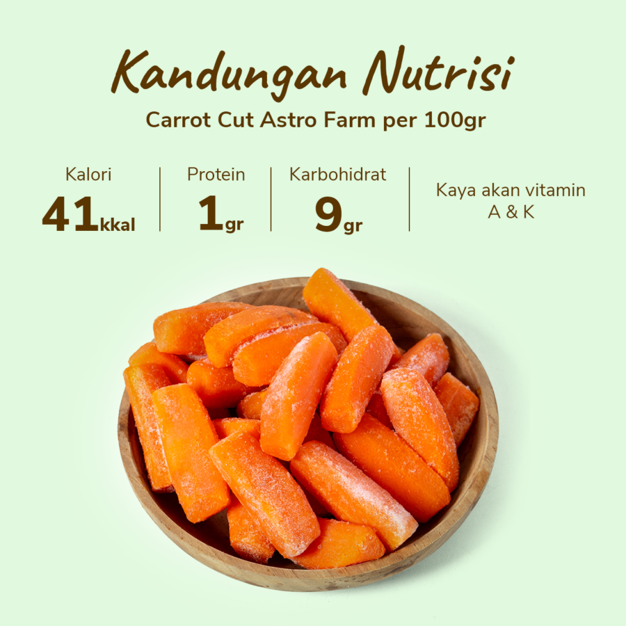 Carrot Cut Astro Farm 1kg
