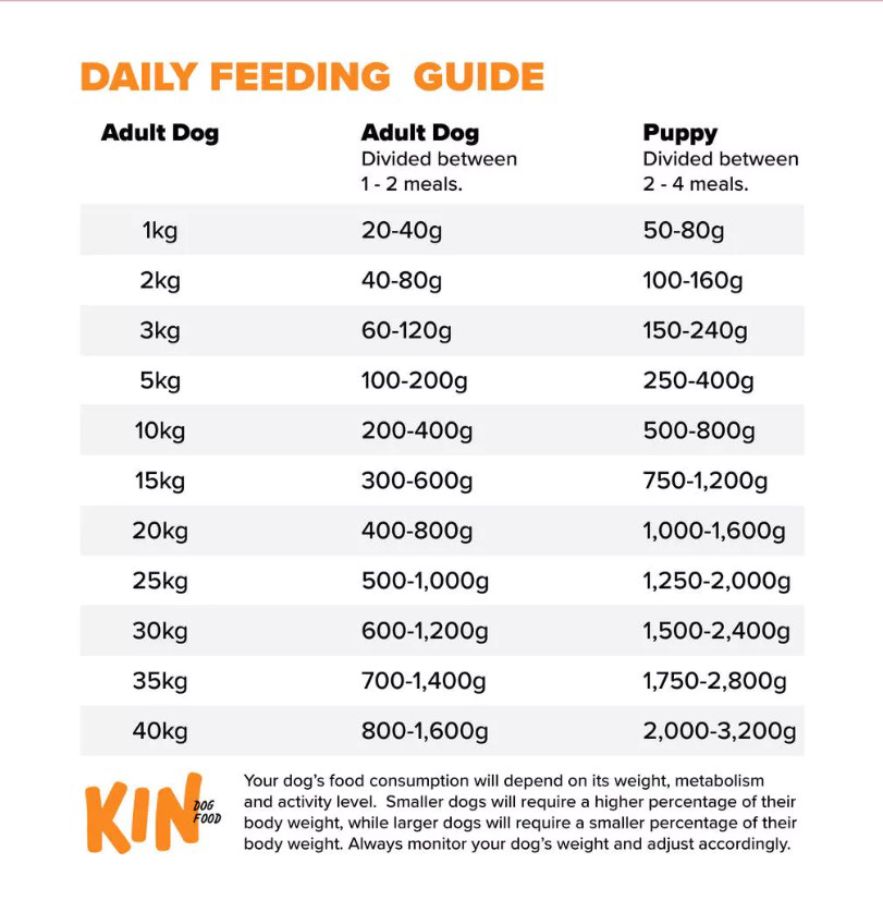 Kin Raw Dog Food Chicken Pumpkin & Greens Makanan Anjing 500gram