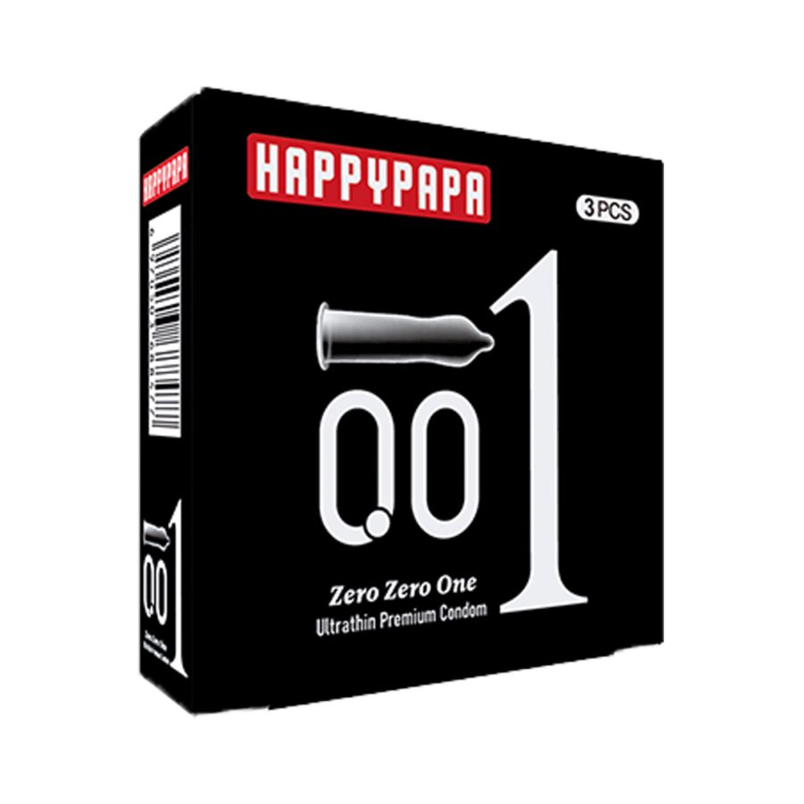 Happypapa 001 Tipis Ori Kondom Pria 3sachets