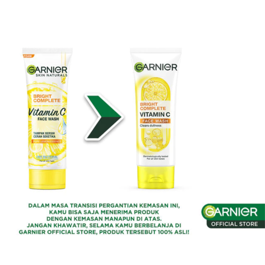 Garnier Skin Naturals Bright Complete Vitamin C Face Wash 50ml
