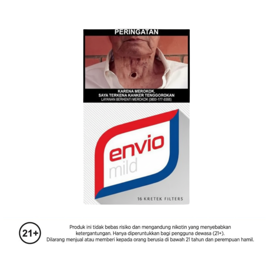 Envio Mild Filter Rokok Batang 16sticks