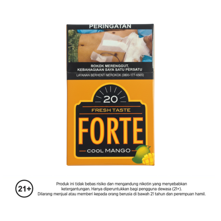 Forte Cool Mango Filter Rokok Batang 20sticks