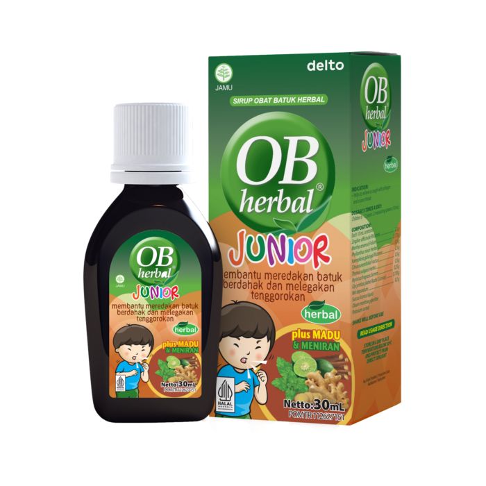 OB Herbal Junior Obat Batuk Berdahak