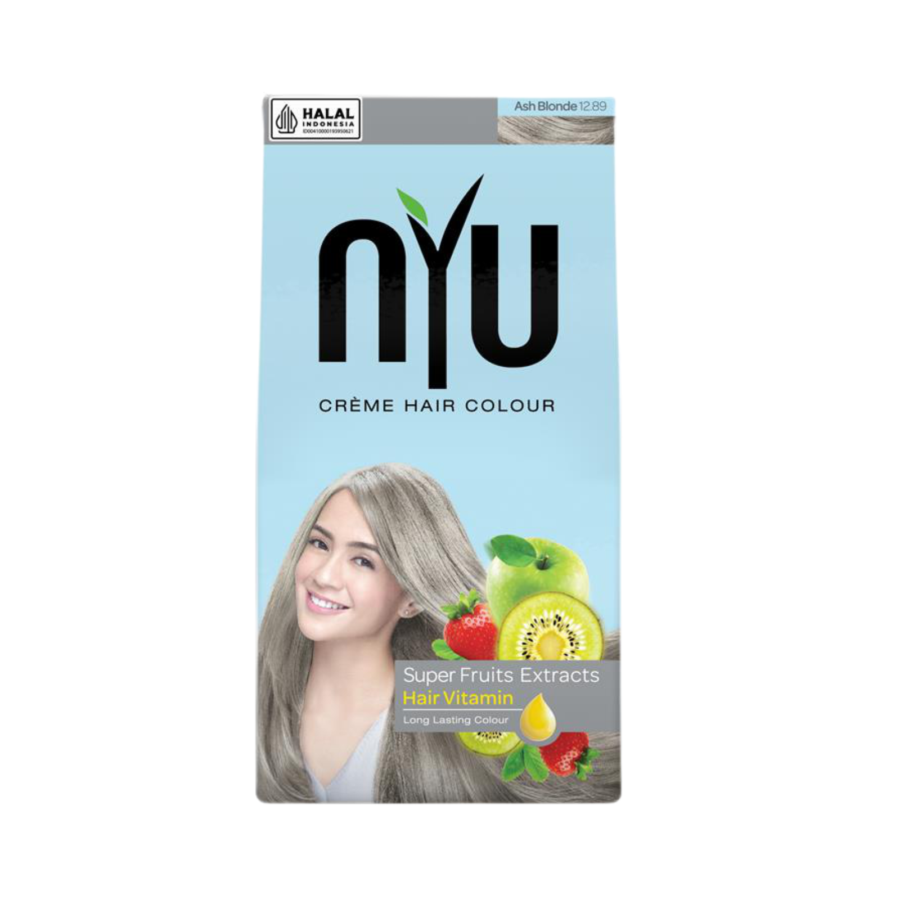 NYU Creme Hair Colour Ash Blonde 1pcs