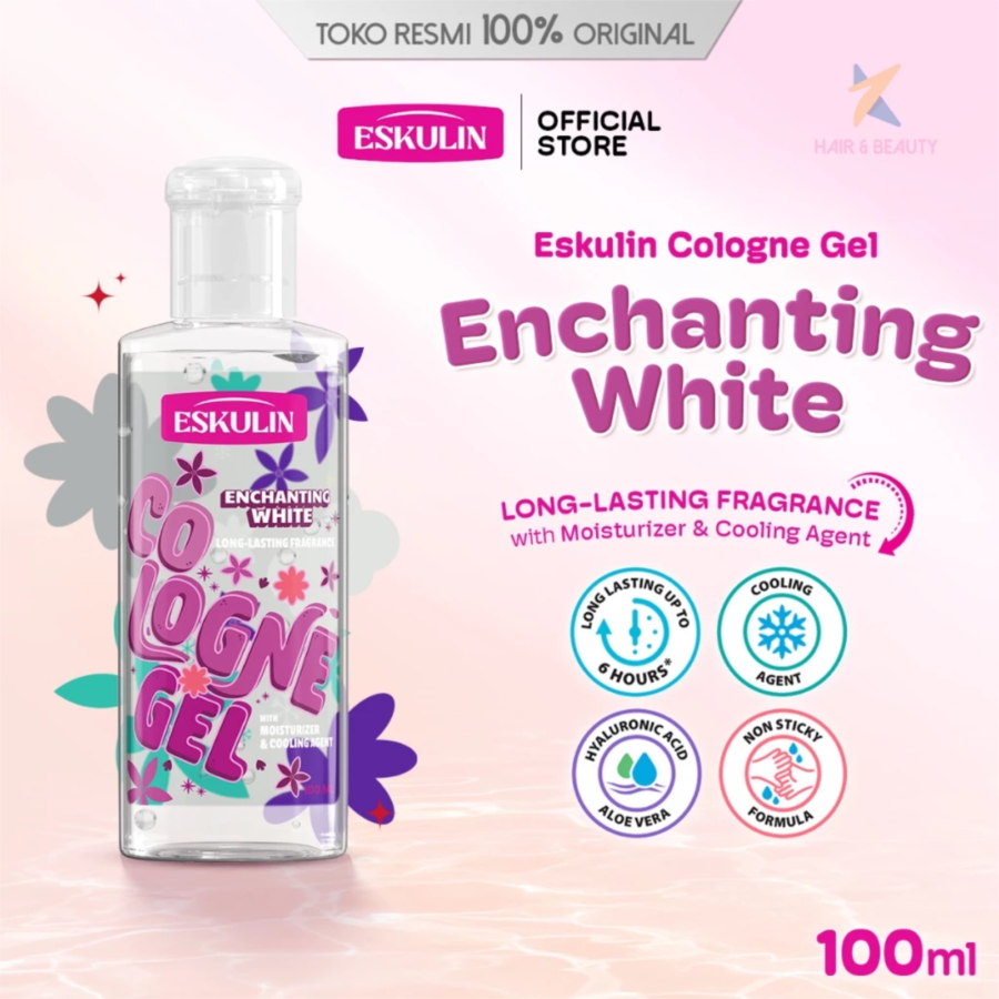 Eskulin Enchanting White Cologne Gel 100ml
