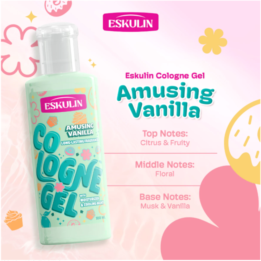 Eskulin Amusing Vanilla Cologne Gel 100ml