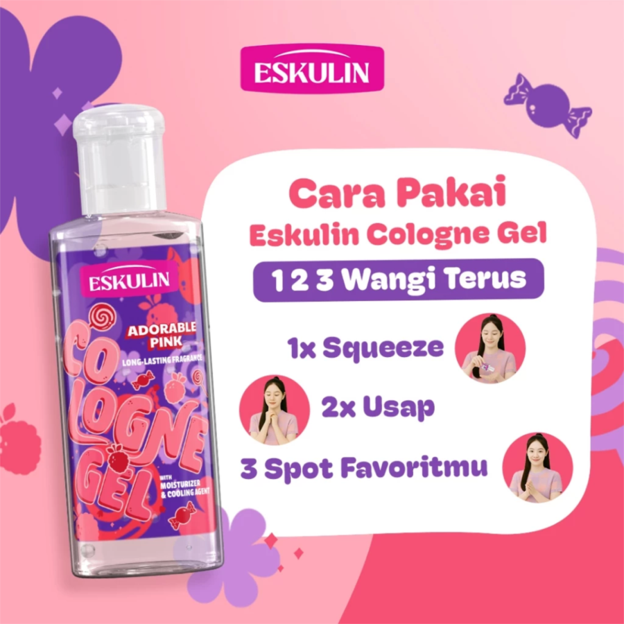 Eskulin Amusing Vanilla Cologne Gel 100ml