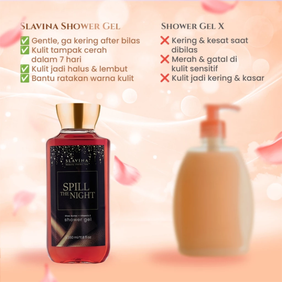 Slavina Spill The Night Shower Gel 350ml