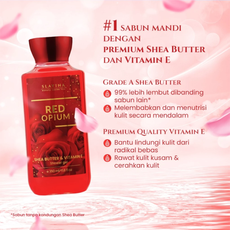 Slavina Red Opium Shower Gel 350ml