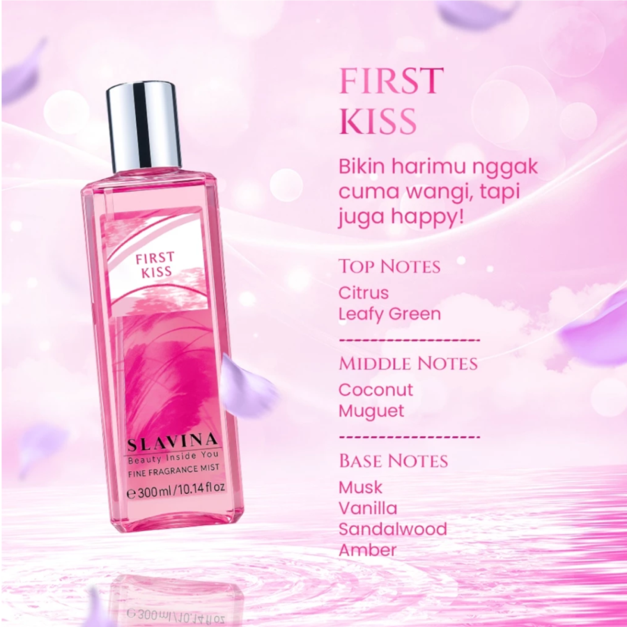 Slavina First Kiss Fragrance Mist 300ml