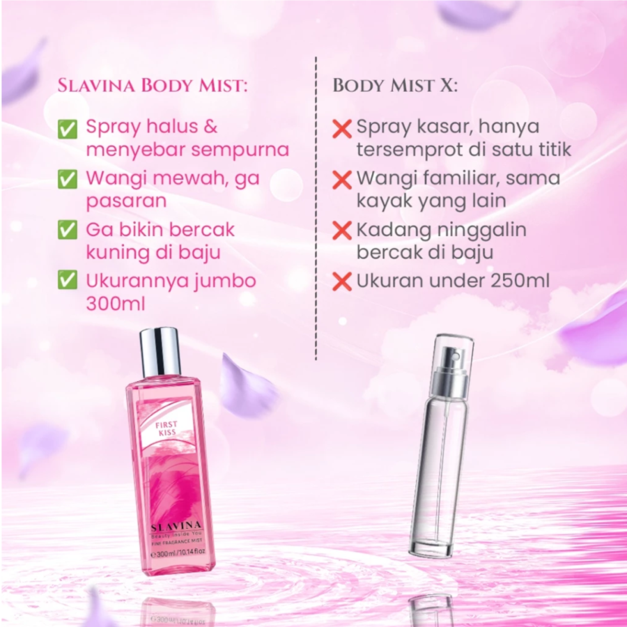 Slavina First Kiss Fragrance Mist 300ml