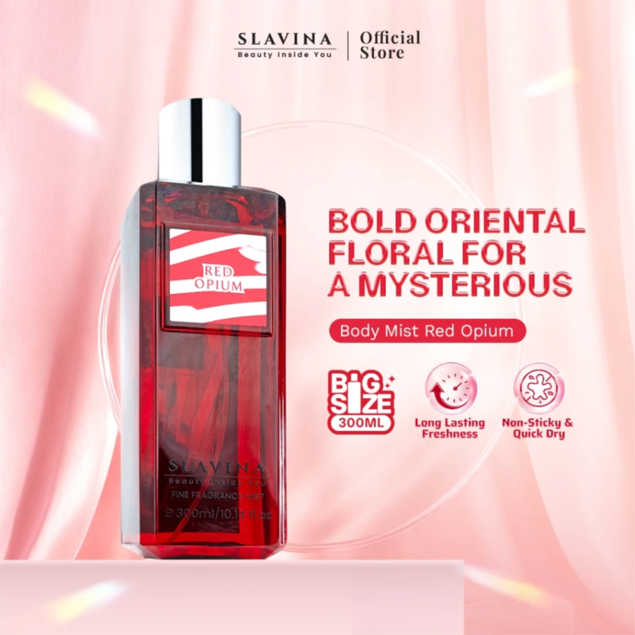Slavina Red Opium Fragrance Mist 300ml