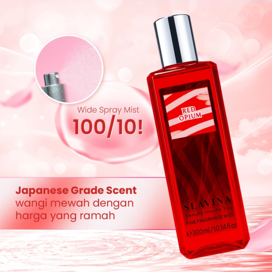 Slavina Red Opium Fragrance Mist 300ml