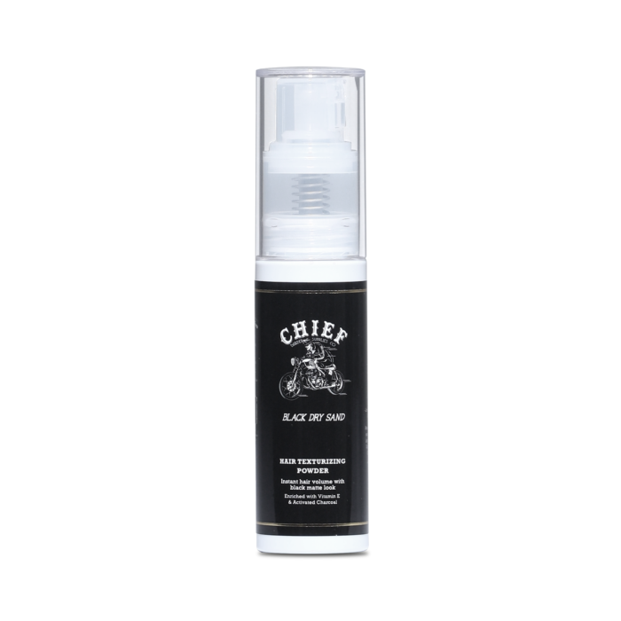 Chief Black Dry Sand Volumized & Black Textured Hair Powder
