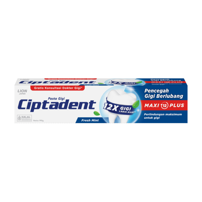 Ciptadent Maxi 12 Plus Fresh Mint Toothpaste