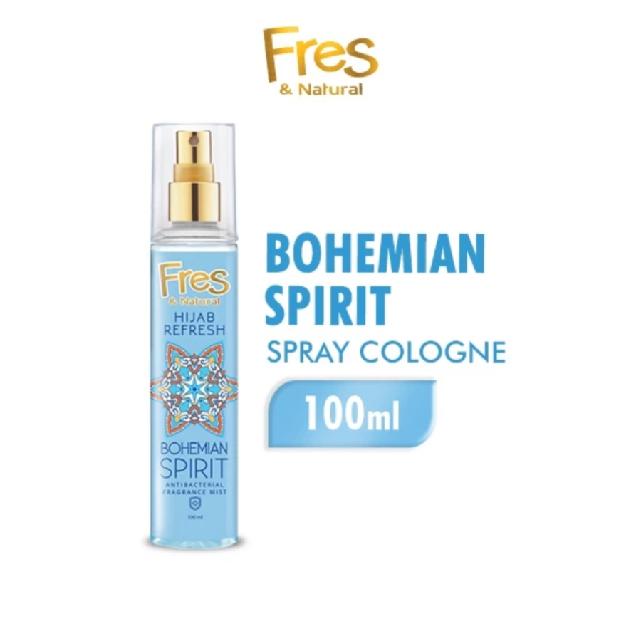 Fres & Natural Hijab Refresh Bohemian Spirit Cologne Spray 100ml