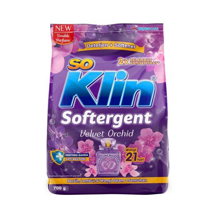 SoKlin Softergent Velvet Orchid Deterjen Bubuk