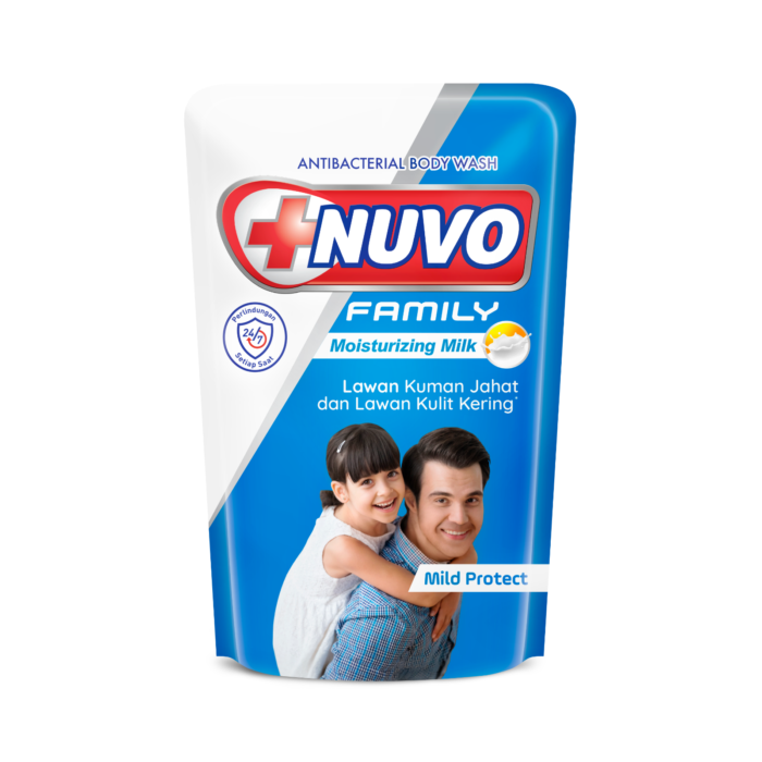 Nuvo Family Mild Protect Antibacterial Body Wash Refill