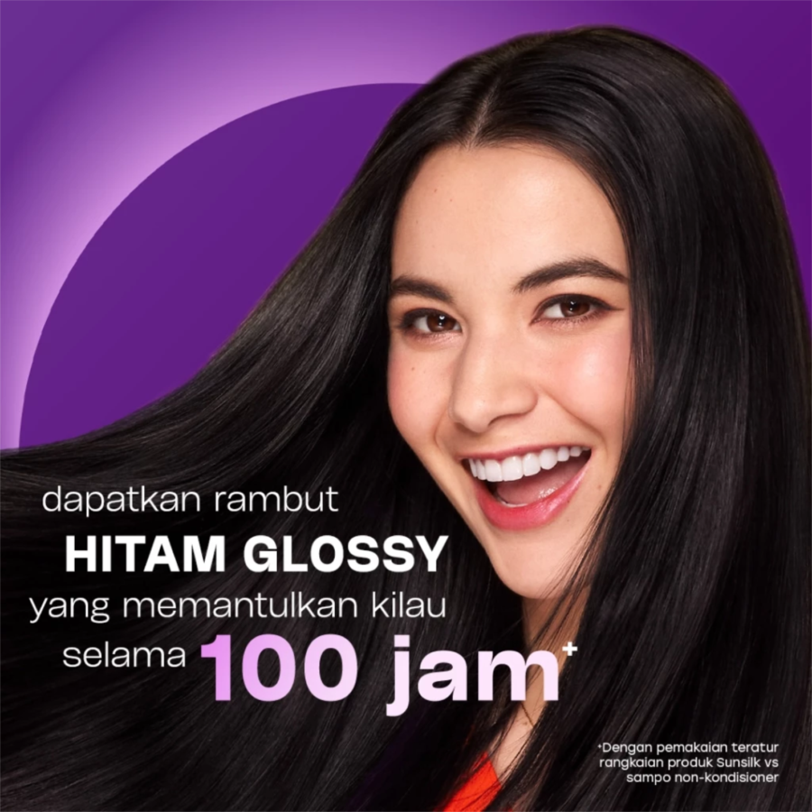 Sunsilk Glossy Black Shampoo 160ml