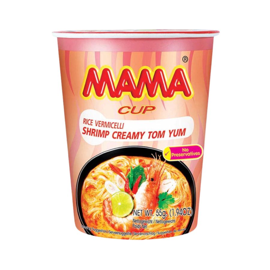 Mama Cup Rice Vermicelli Shrimp Creamy Tom Yum 55gram