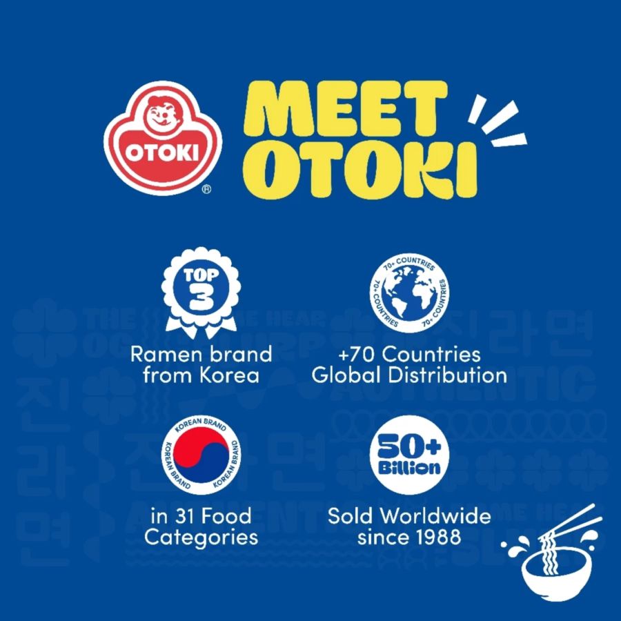 Otoki Jin Ramen Mild Mie Instan 120gram