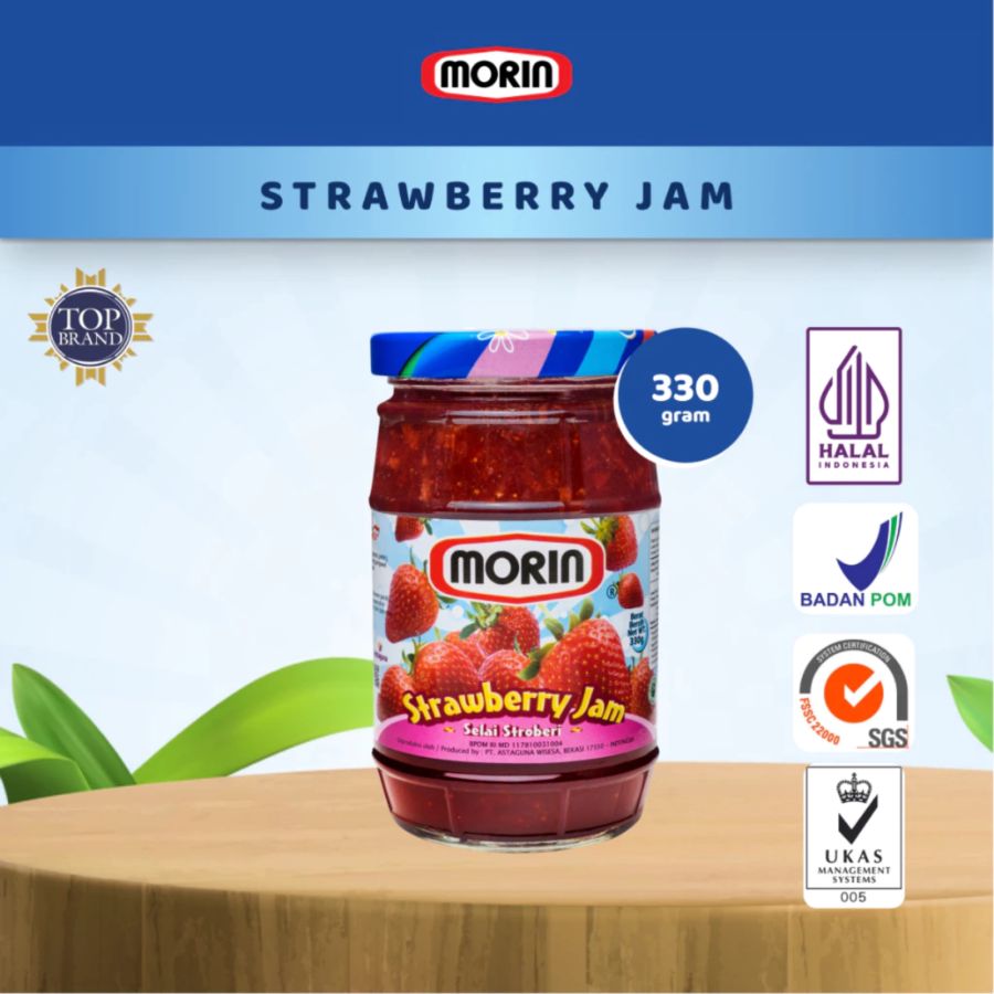 Morin Strawberry Jam 330gram