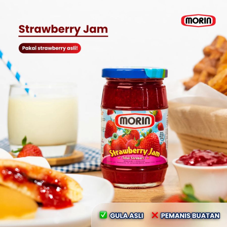 Morin Strawberry Jam 170gram