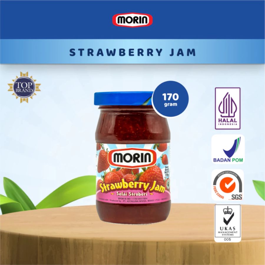 Morin Strawberry Jam 170gram