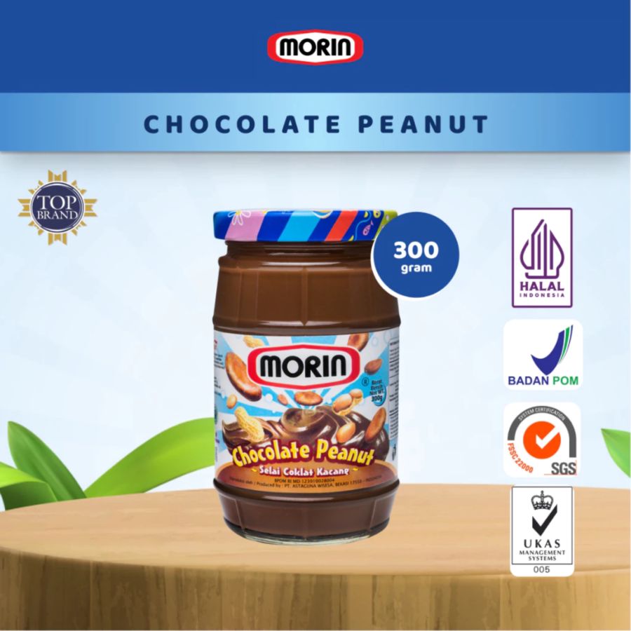 Morin Chocolate Peanut Spread 300gram