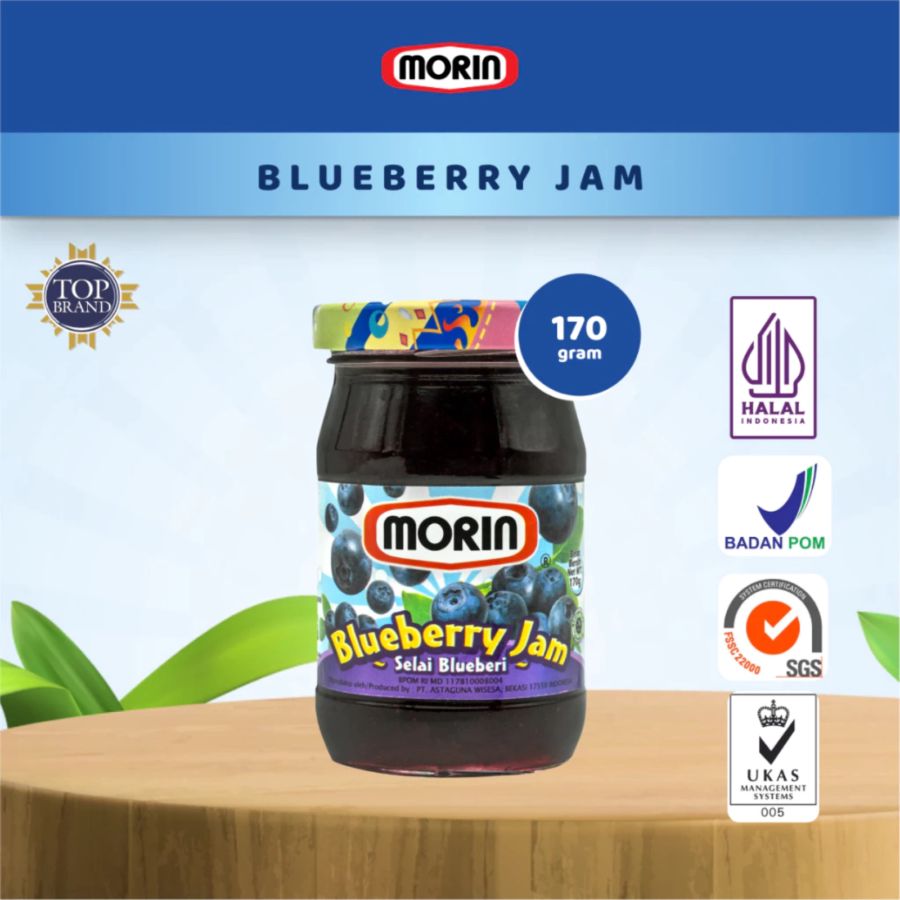 Morin Blueberry Jam 170gram