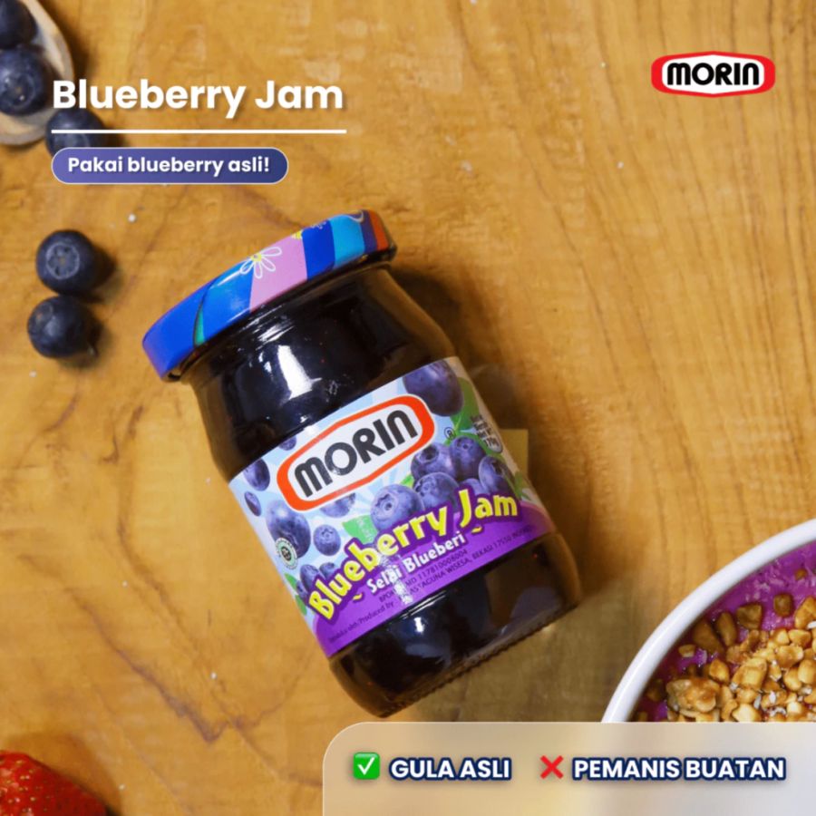 Morin Blueberry Jam 330gram