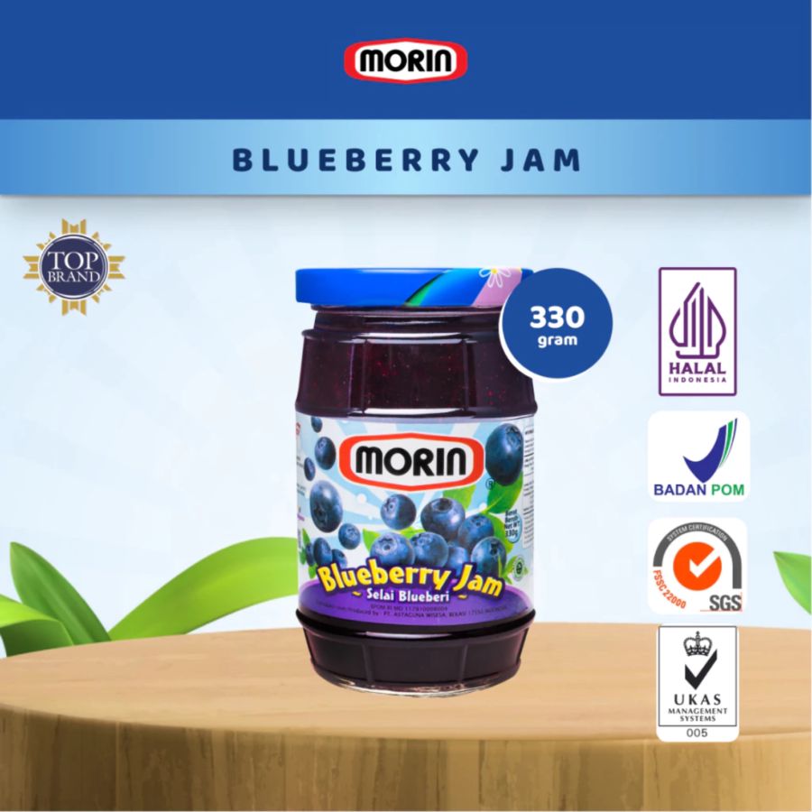 Morin Blueberry Jam 330gram