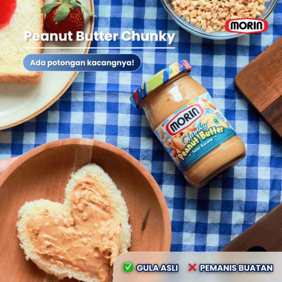 Morin Peanut Butter Chunky 150gram